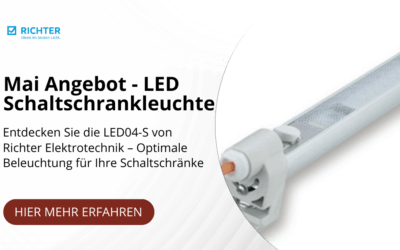 Sonderangebot im Mai: LED04-S Schaltschrankleuchte