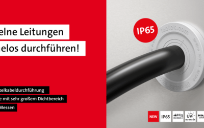 Einzelne Leitungen mühelos durchführen